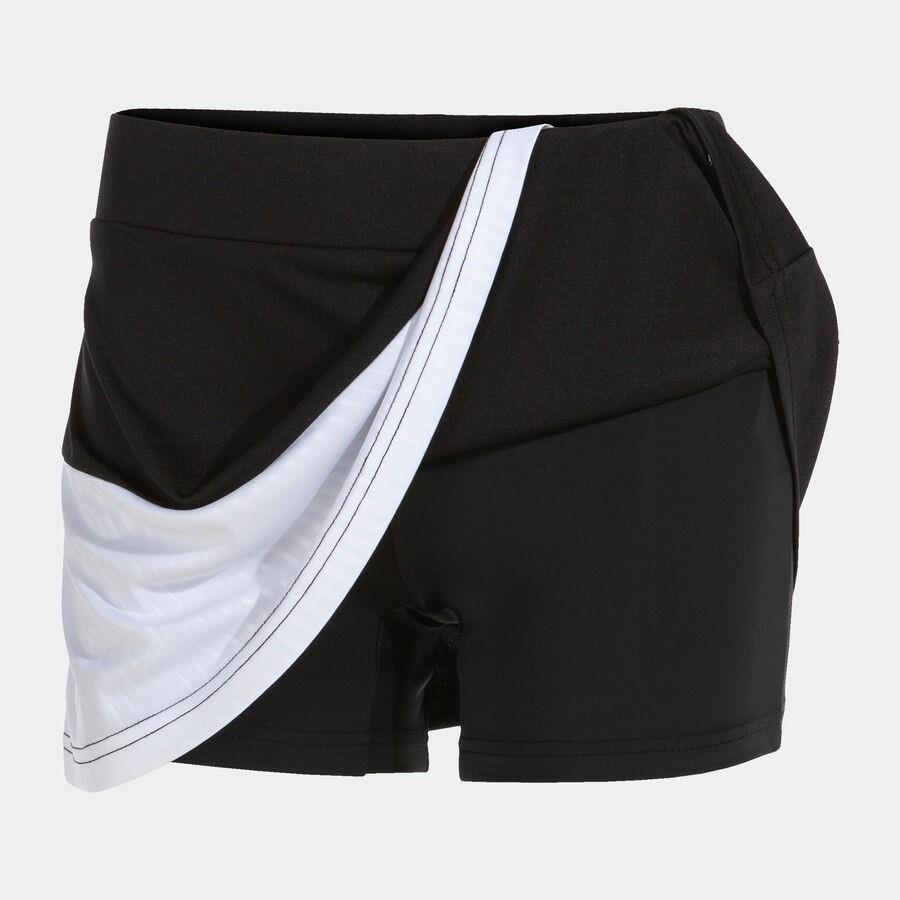 Joma 901859.102 Kadın Beyaz Siyah Kadın Tenis Etek