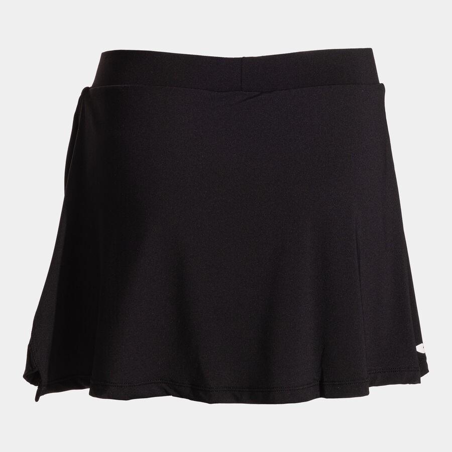 Joma 902076.100 Kadın Siyah Tenis Etek