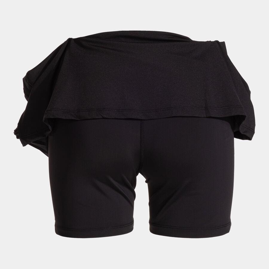 Joma 902076.100 Kadın Siyah Tenis Etek