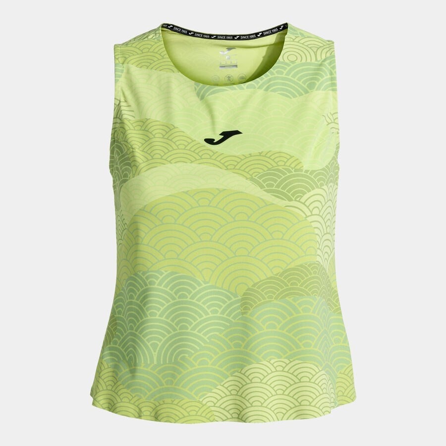 Joma 902366.486 Challenge Kadın Sarı Kolsuz Tişört