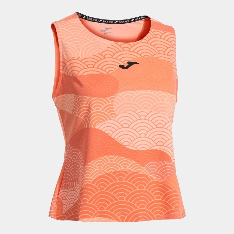 Joma 902366.836 Challenge Kadın Turuncu Kolsuz Tişört