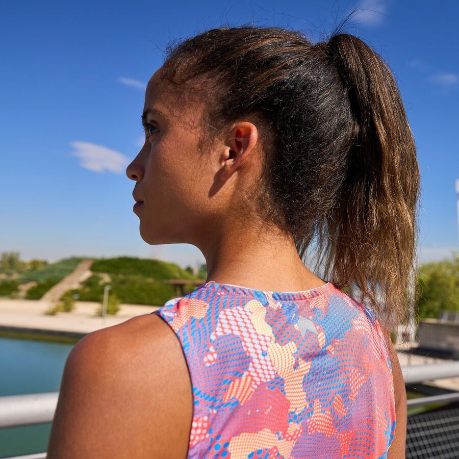 Joma 902406.633 R-City Kadın Kolsuz Kırmızı Spor Tişört
