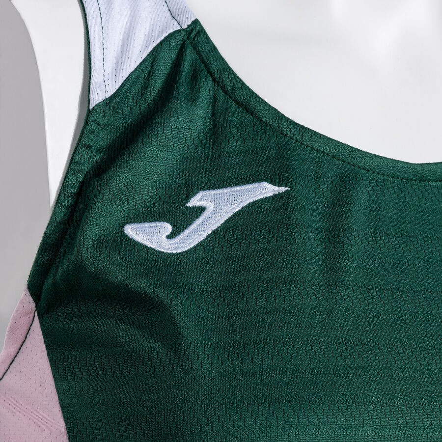 Joma 902521.485 Montreal Kadın Kolsuz Yeşil Spor Tişört