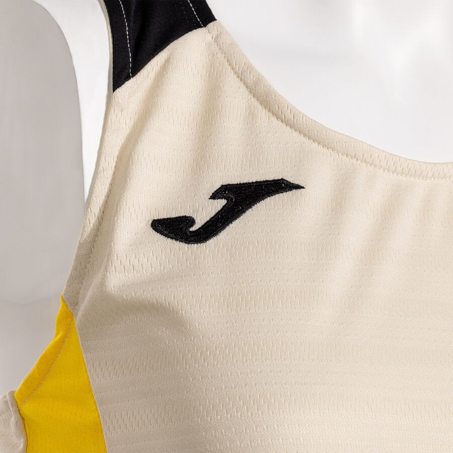 Joma 902521.002 Montreal Kadın Kolsuz Bej Spor Tişört