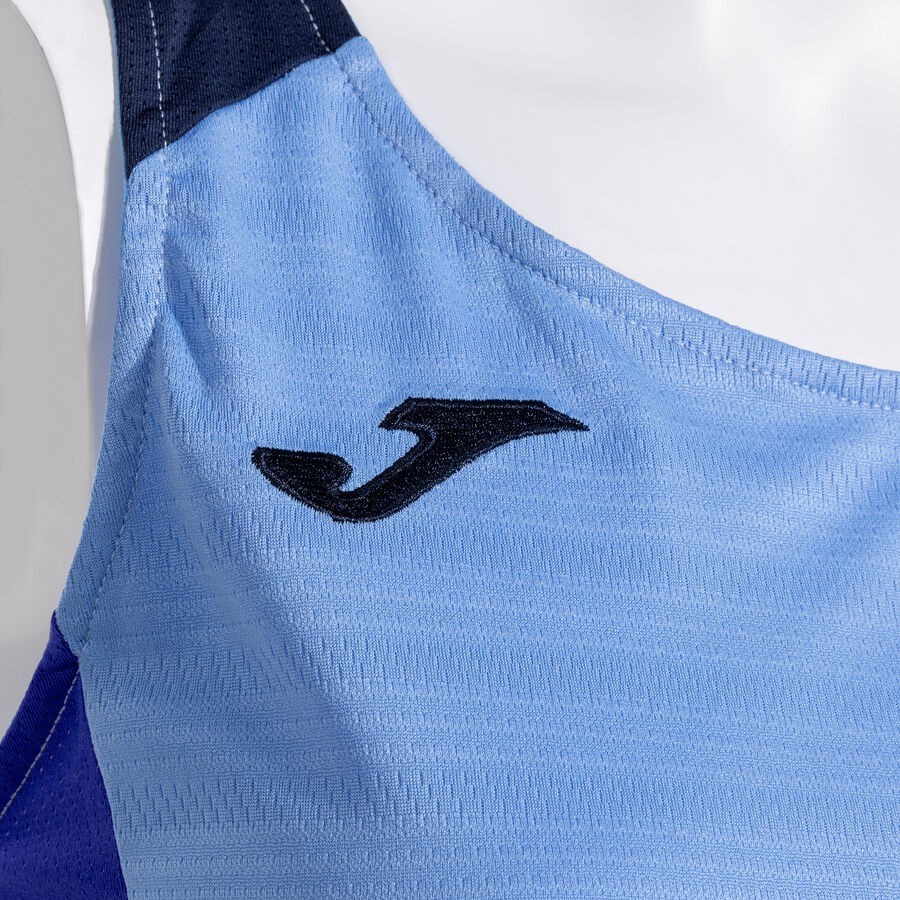 Joma 902521.383 Montreal Kadın Kolsuz Mavi Spor Tişört