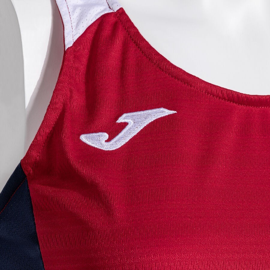 Joma 902521.631 Montreal Kadın Kolsuz Kırmızı Spor Tişört