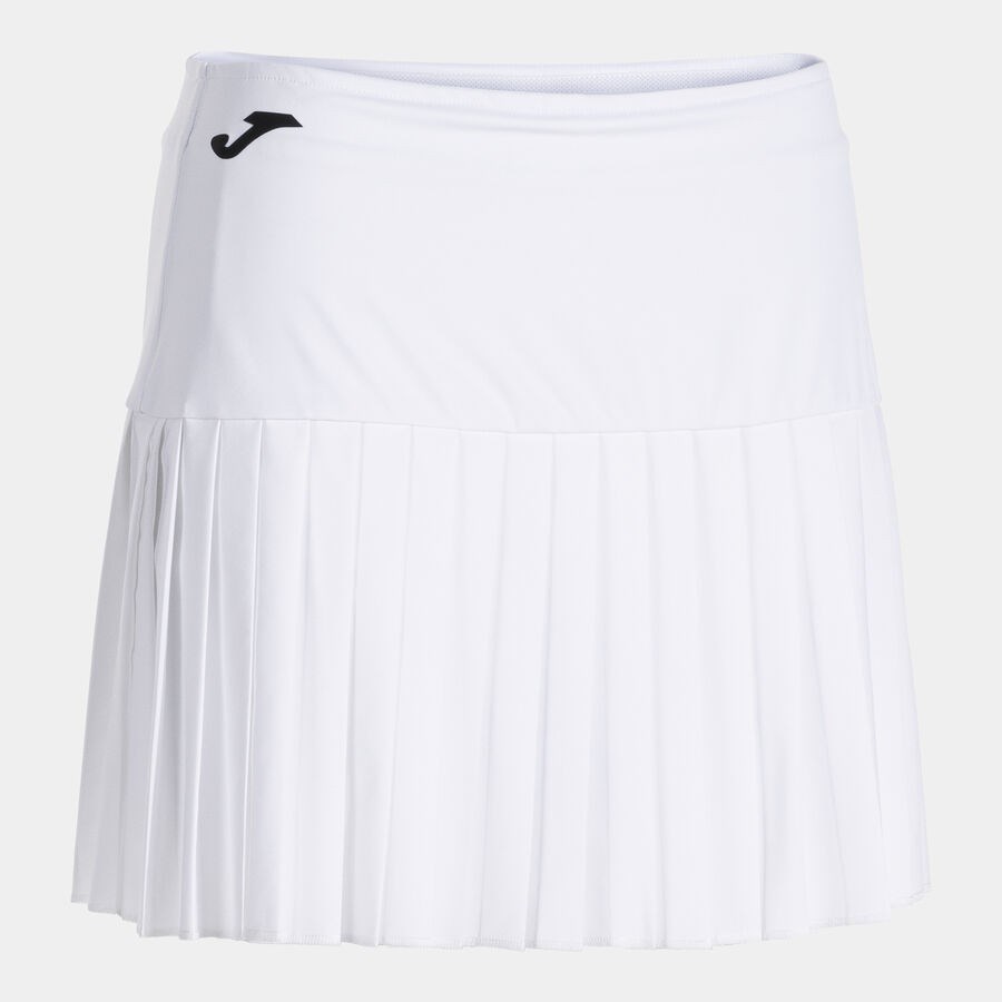 Joma 902604.200 Challenge Kadın Beyaz Pileli Tenis Etek