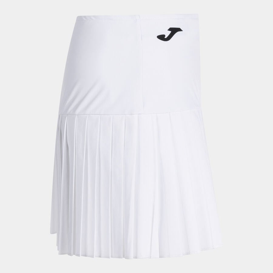 Joma 902604.200 Challenge Kadın Beyaz Pileli Tenis Etek