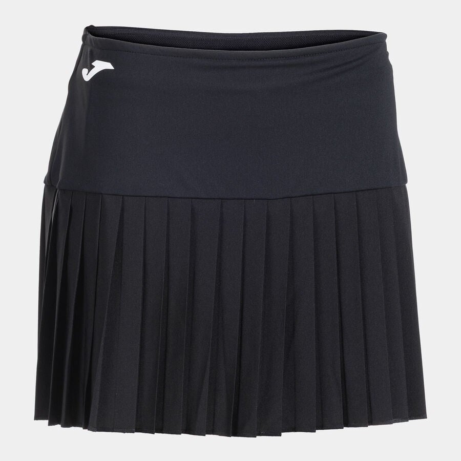Joma 902604.100 Challenge Kadın Siyah Pileli Tenis Etek
