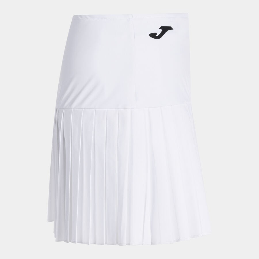 Joma 902604.200 Challenge Kadın Beyaz Pileli Tenis Etek