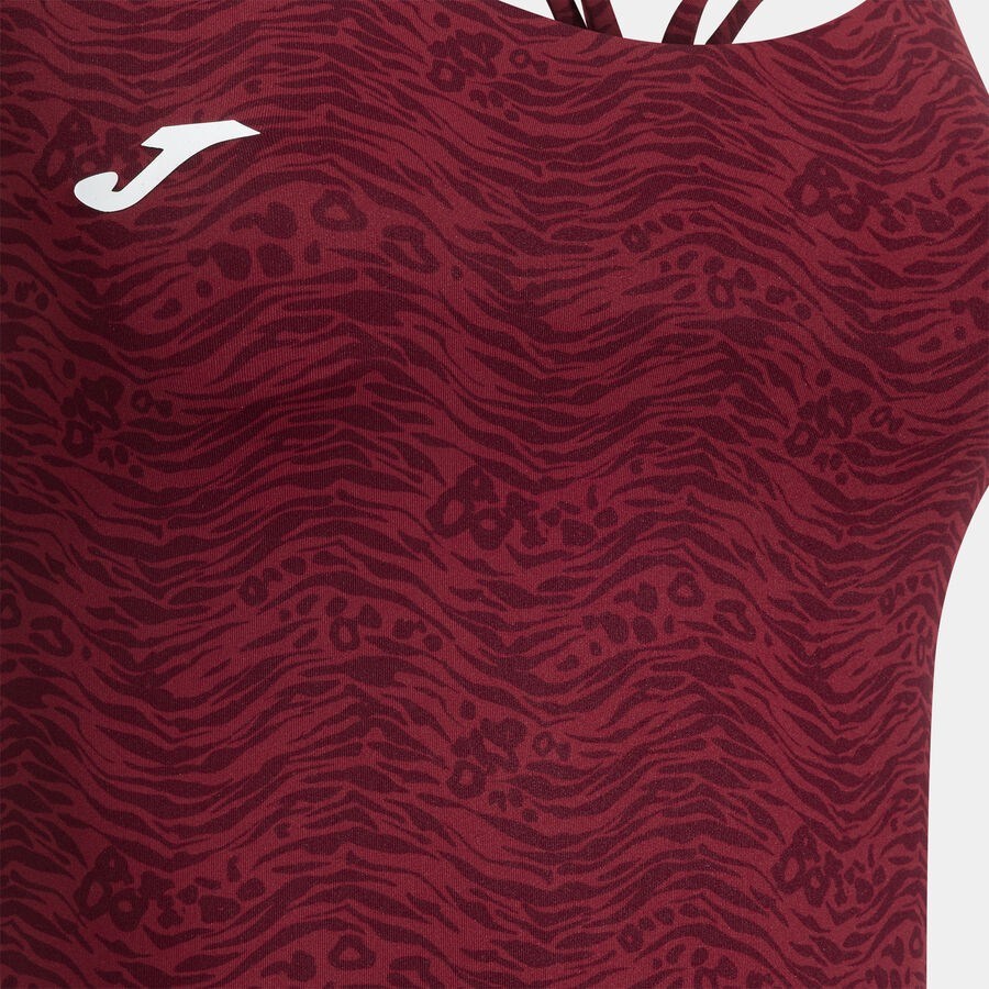 Joma 902680.686 Challenge Kadın Kolsuz Tişört - Bordo