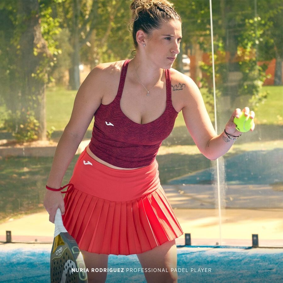 Joma 902680.686 Challenge Kadın Kolsuz Tişört - Bordo