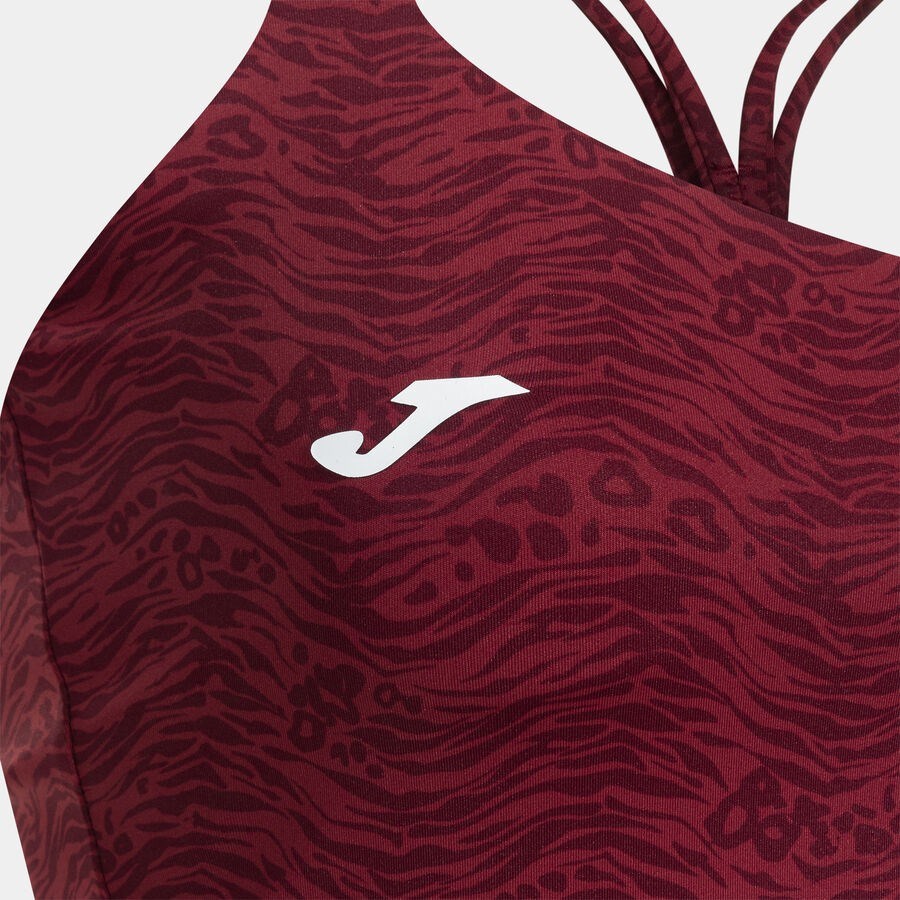 Joma 902680.686 Challenge Kadın Kolsuz Tişört - Bordo