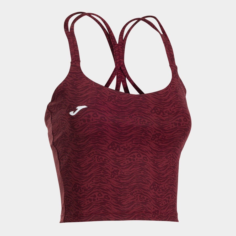 Joma 902680.686 Challenge Kadın Kolsuz Tişört - Bordo