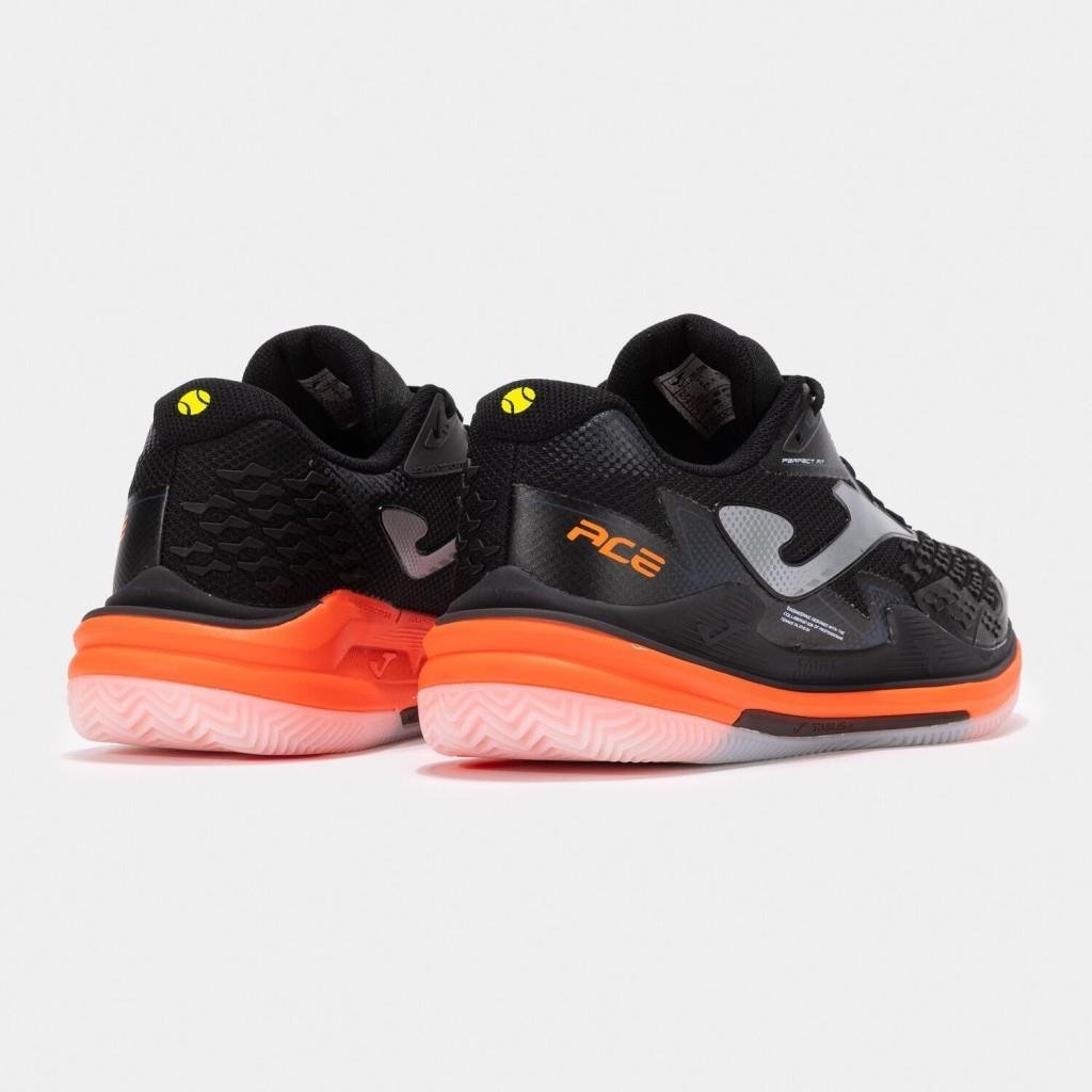 Joma Ace Erkek Siyah Toprak Kort Tenis Ayakkabısı TACES2501C