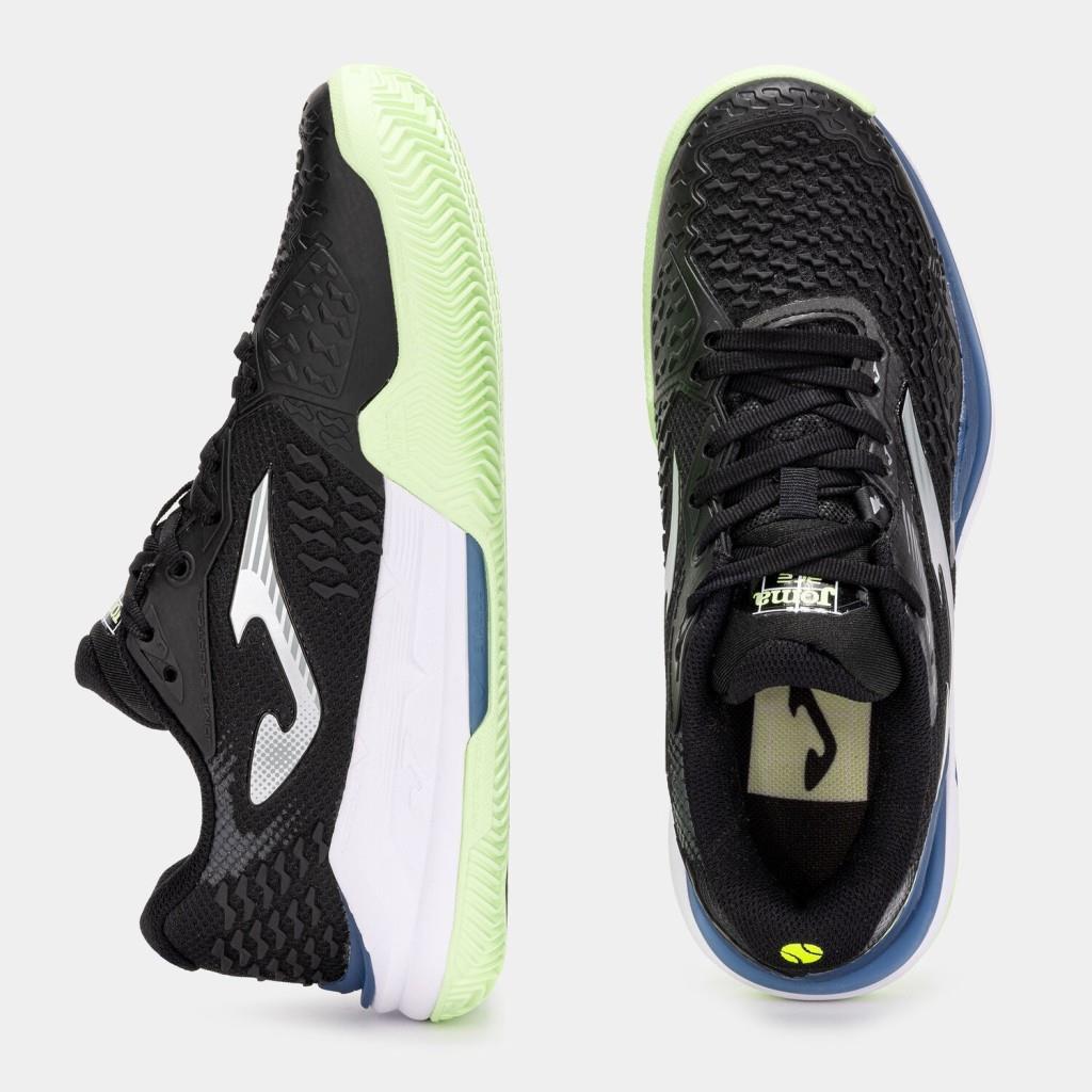 Joma Ace Kadın Siyah Toprak Kort Tenis Ayakkabısı TACLS2501C