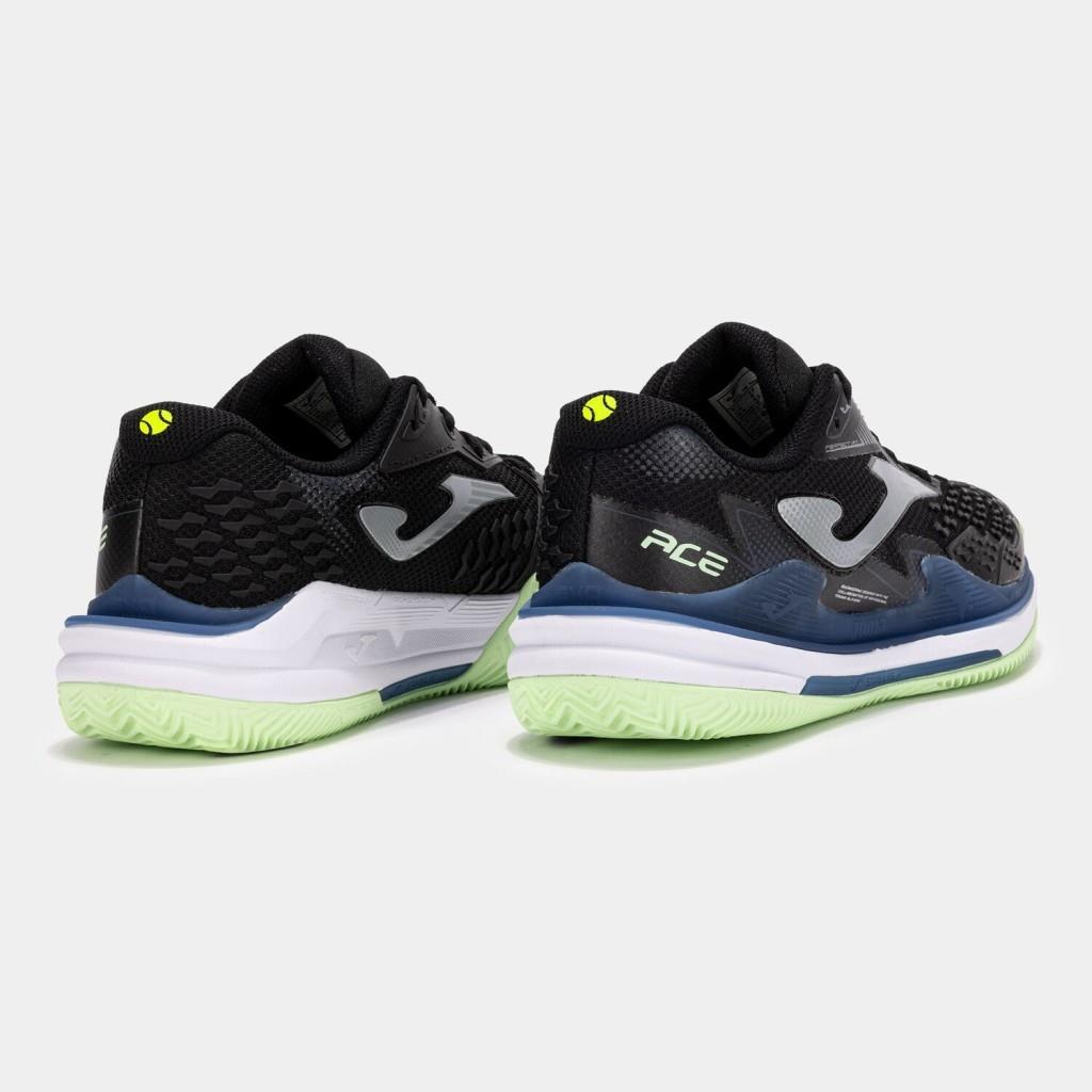 Joma Ace Kadın Siyah Toprak Kort Tenis Ayakkabısı TACLS2501C