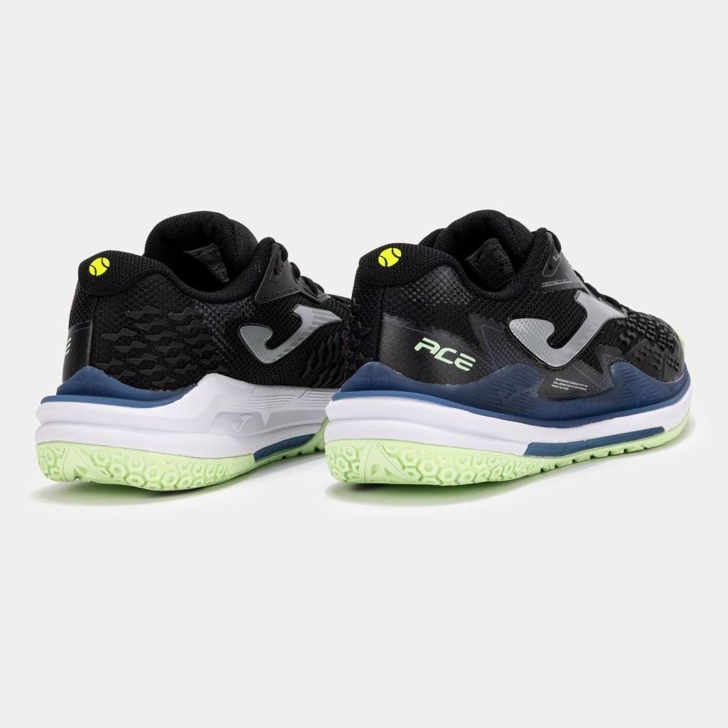 Joma Ace Kadın Siyah Toprak & Sert Kort Tenis AyakkabısıTACLS2501AC