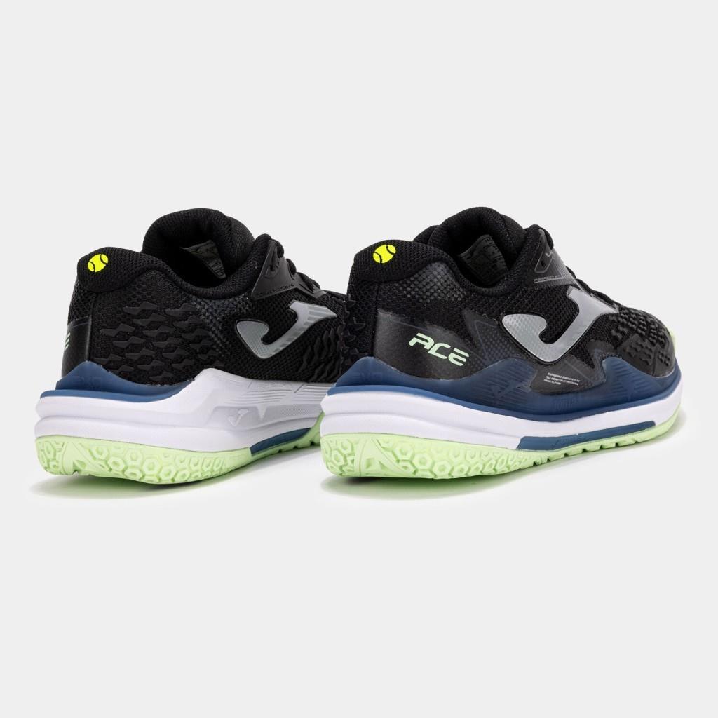 Joma Ace Kadın Siyah Toprak & Sert Kort Tenis AyakkabısıTACLS2501AC