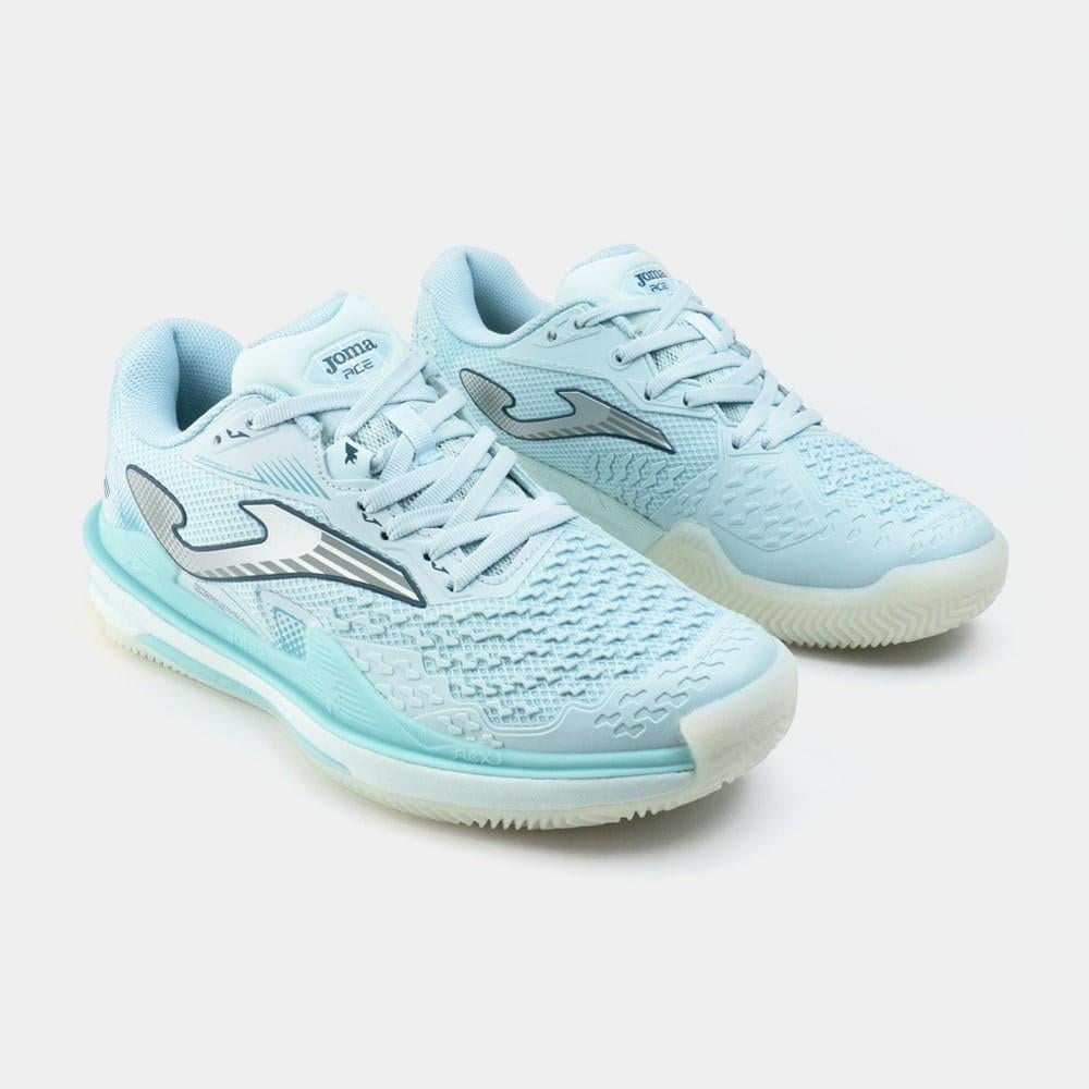 Joma Ace TACELW2505C Kadın Toprak Kort Tenis Ayakkabısı - Turkuaz