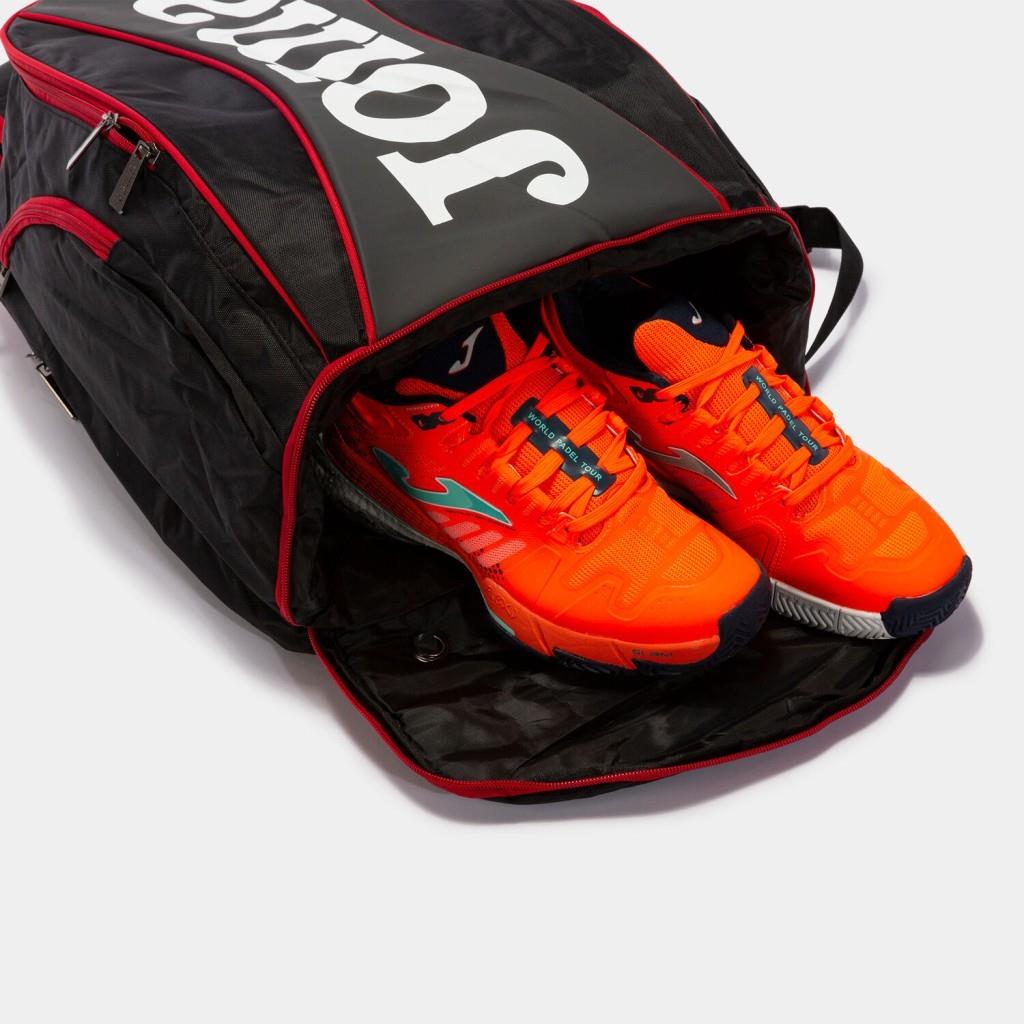 Joma Ayakkabı Bölmeli Sırt Çantası Siyah - Kırmızı