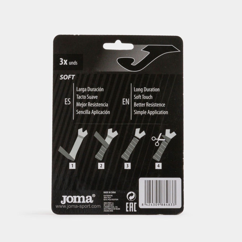 Joma Beyaz Tenis Overgrip 3'lü