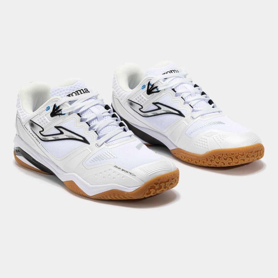 Joma BNETW2502 Netrush Erkek Beyaz Badminton Ayakkabısı