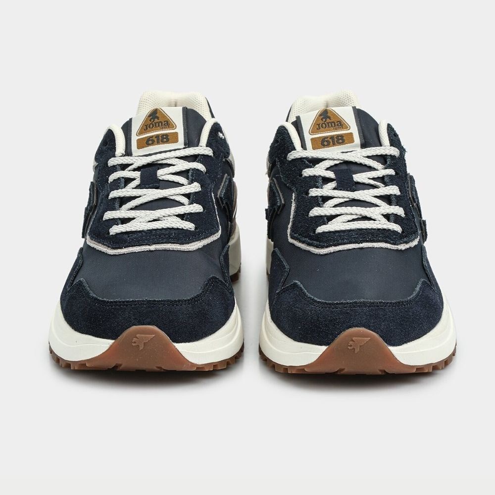Joma C618S2603 C.618 Heritage Erkek Sneaker - Lacivert/Kahve