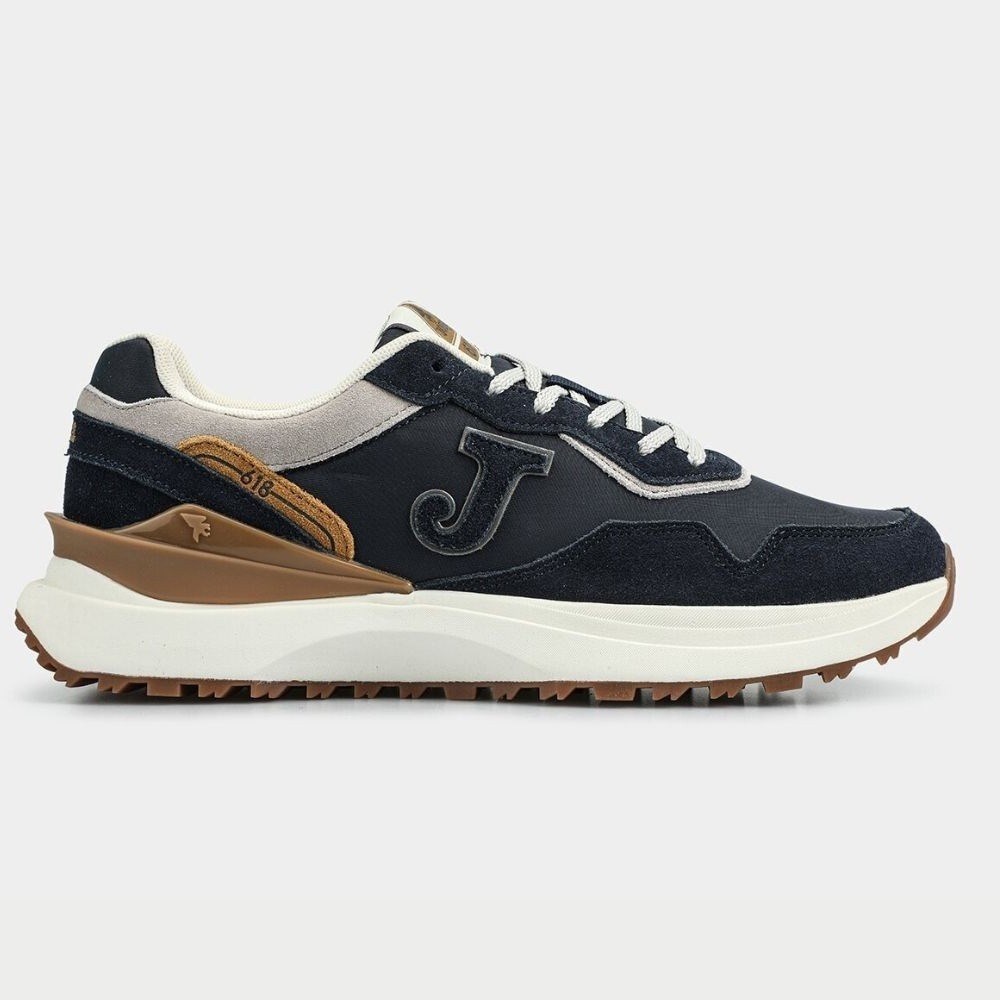 Joma C618S2603 C.618 Heritage Erkek Sneaker - Lacivert/Kahve
