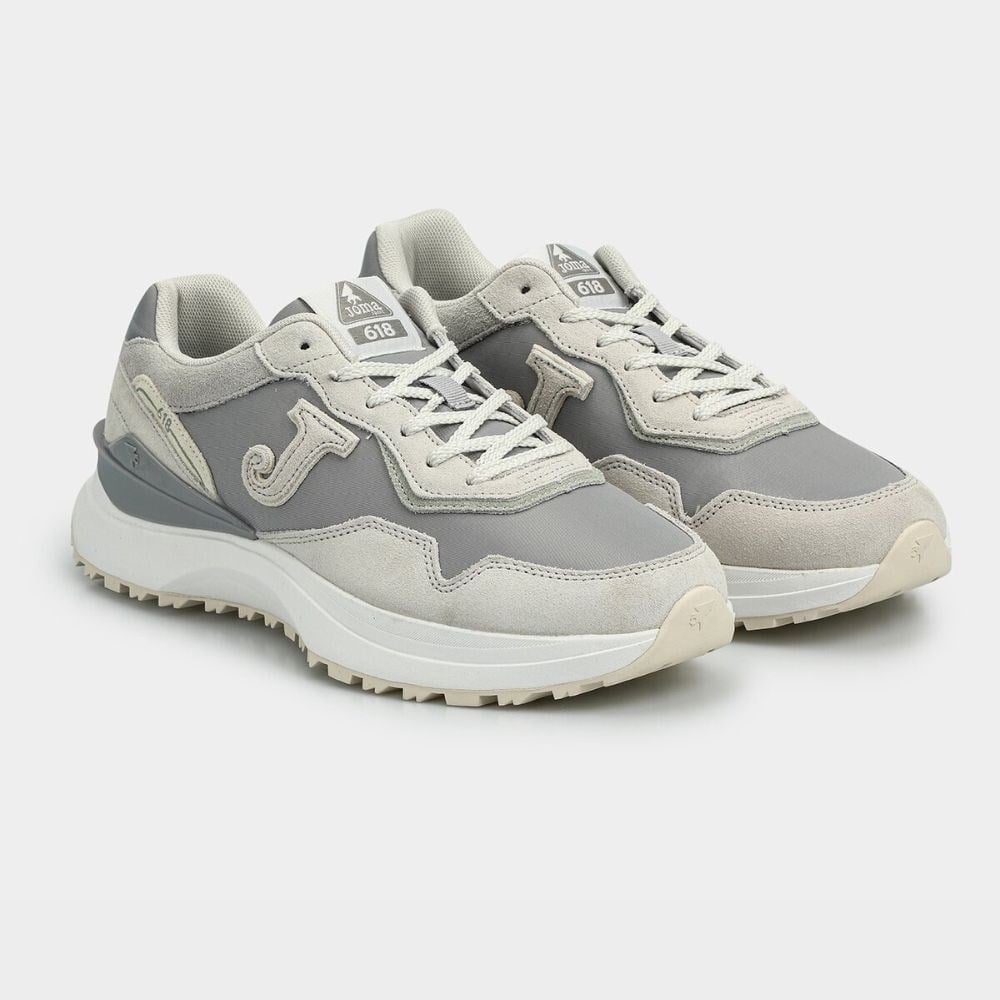 Joma C618S2612 C.618 Heritage Erkek Sneaker - Gri/Beyaz