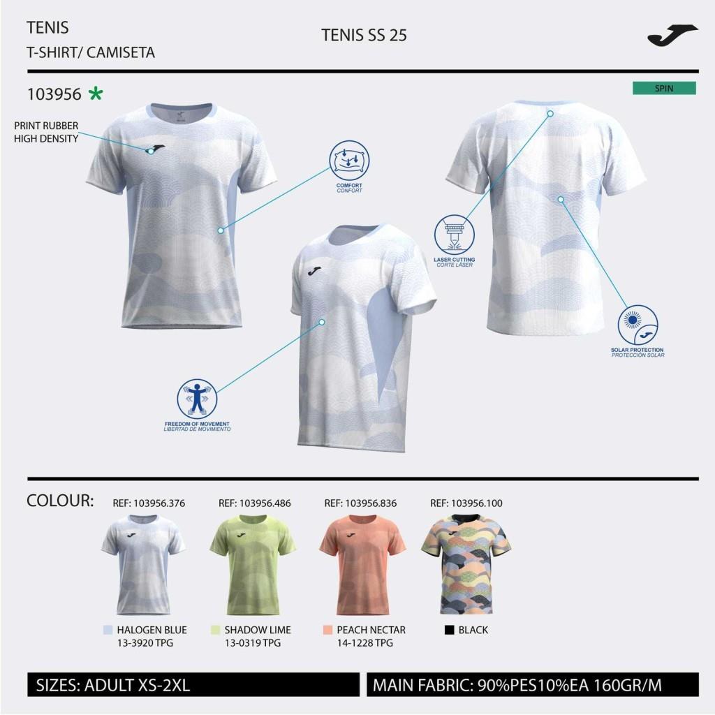 Joma Challenge 103956.376 Erkek Mavi Spor Tişört