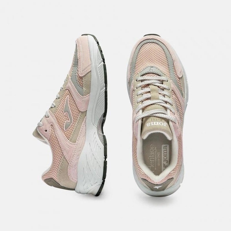Joma CR111LS2625 CR111 Lady Kadın Günlük Ayakkabı Pembe/Ekru 