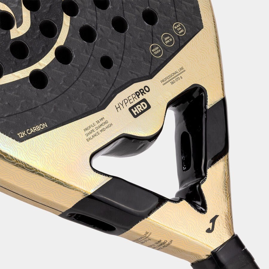 Joma Hyper Pro Hrd Padel Raketi Siyah/Altın 401907.002