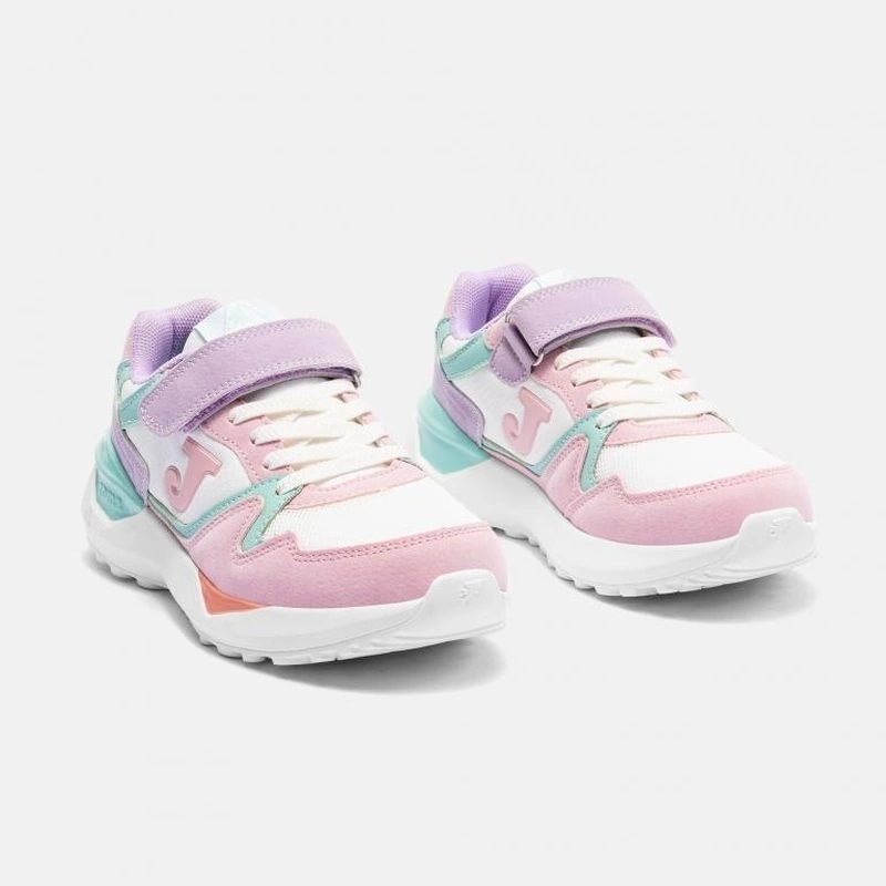 Joma J3080S2619V C.3080 JR Kız Çocuk Günlük Spor Ayakkabısı - Pembe/Mor