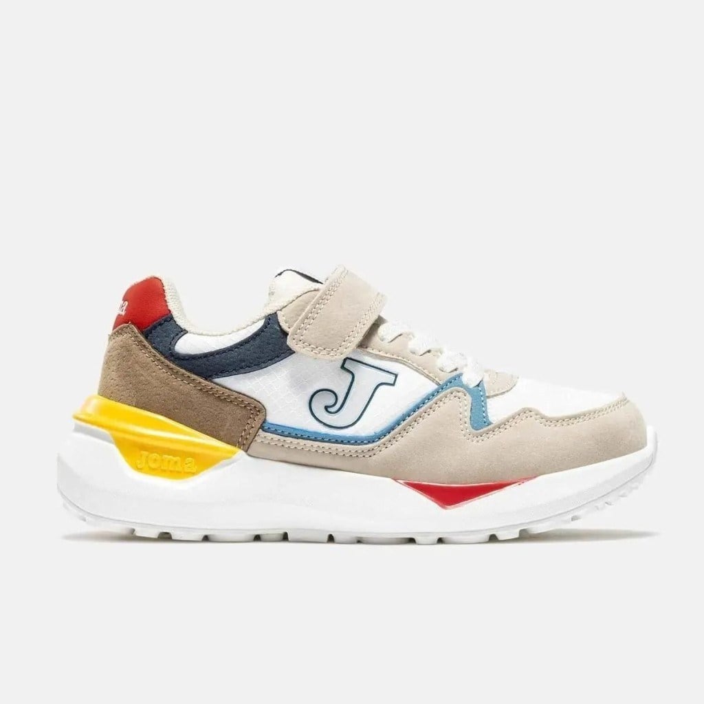 Joma J3080S2633V C.3080 JR Çocuk Günlük Spor Ayakkabısı - Beyaz/Bej