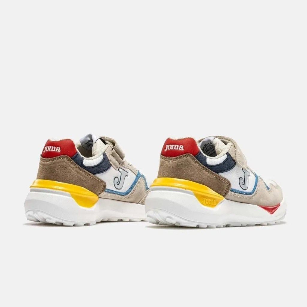 Joma J3080S2633V C.3080 JR Çocuk Günlük Spor Ayakkabısı - Beyaz/Bej