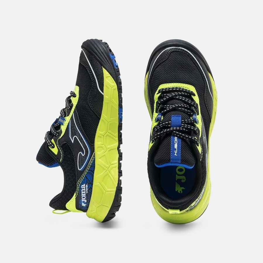 Joma JKUBS2601 Kubor Jr Çocuk Outdoor ve Trail Ayakkabısı - Siyah/Sarı