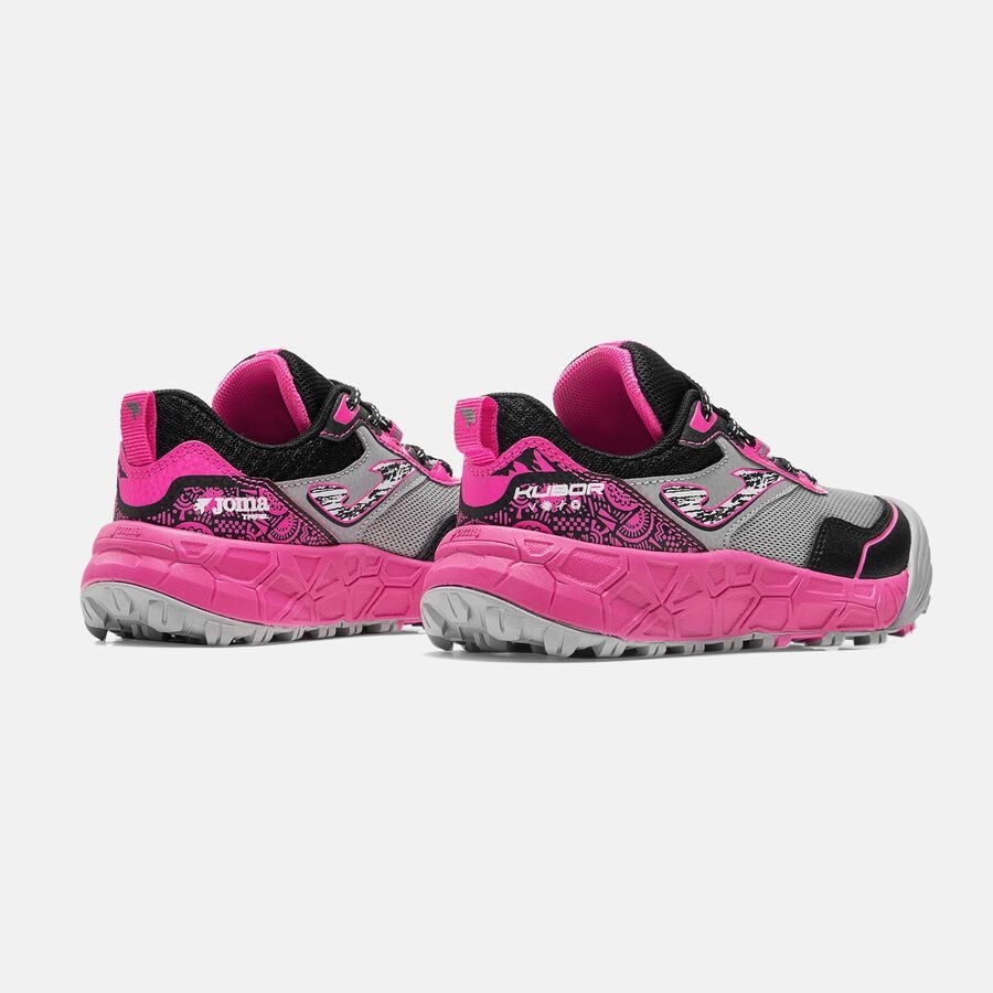 Joma JKUBS2622 Kubor Jr Kız Çocuk Outdoor ve Trail Ayakkabısı - Gri/Pembe