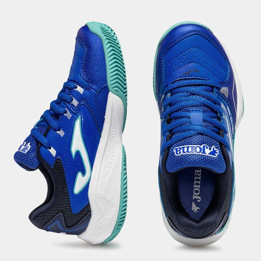 Joma JMATS2604C Master 1000 JR Çocuk Tenis ve Padel Ayakkabısı Saks Mavi 