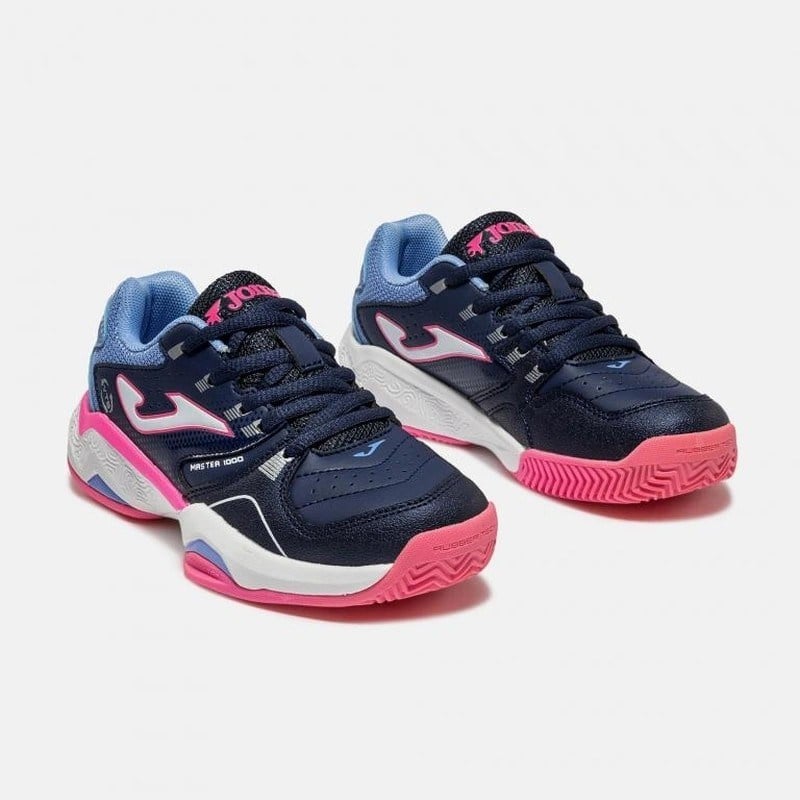 Joma JMATS2633C Master 1000 JR Kız Çocuk Tenis ve Padel Ayakkabısı Lacivert Pembe 