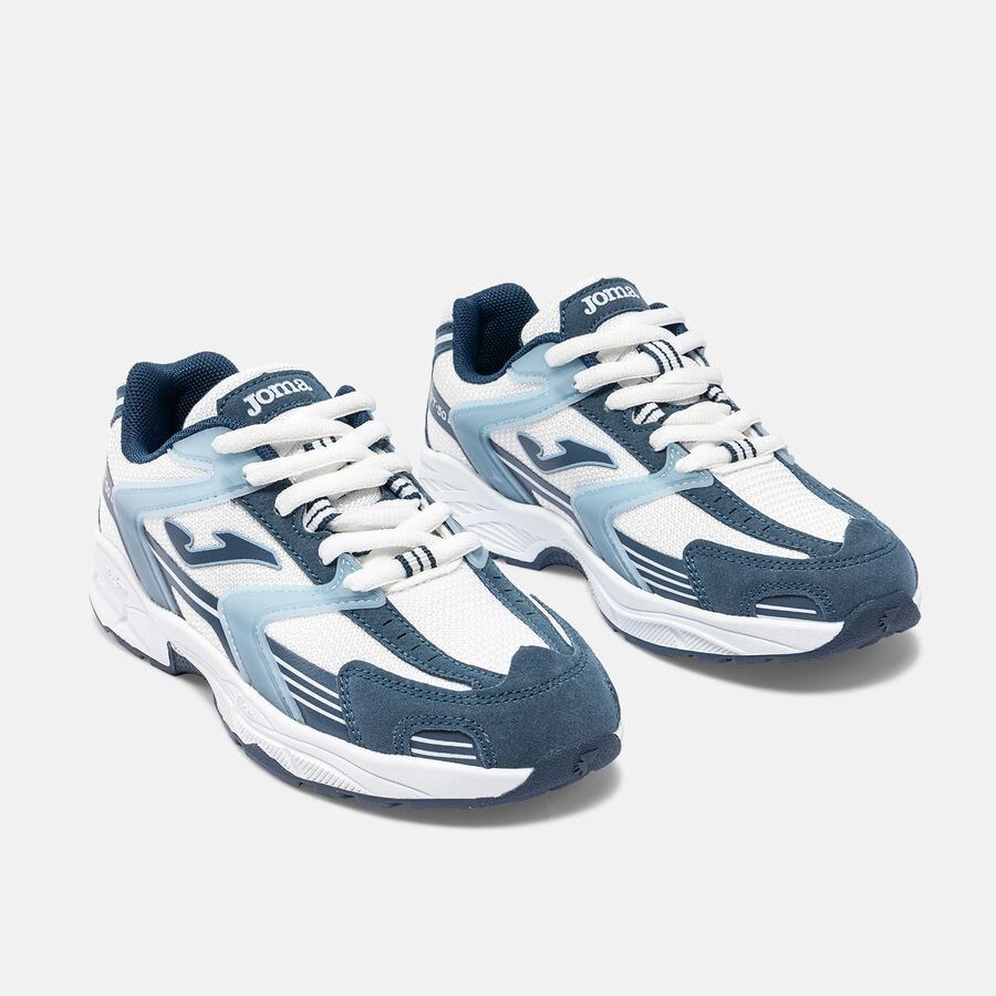Joma JRT50S2603 RT-50 Jr Çocuk Günlük Spor Ayakkabısı - Beyaz/Lacivert