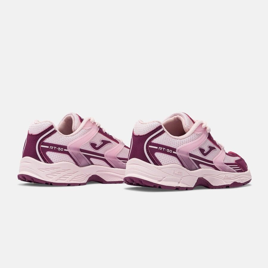 Joma JRT50S2619 RT-50 Jr Kız Çocuk Günlük Spor Ayakkabısı - Bordo/Pembe