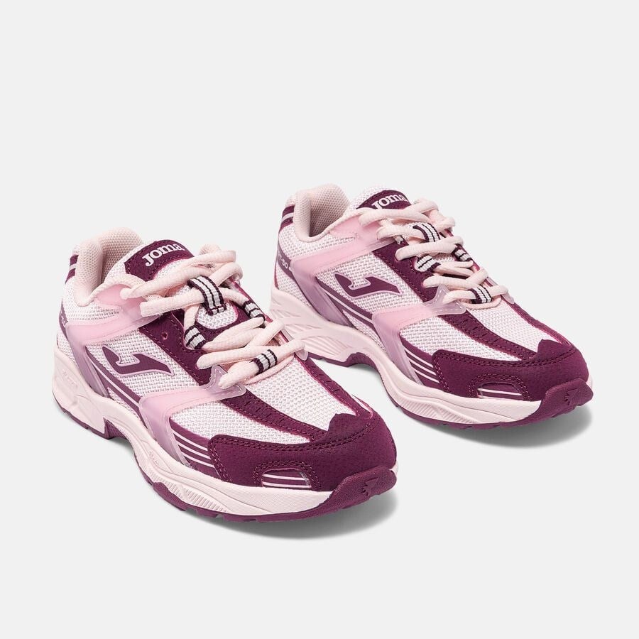 Joma JRT50S2619 RT-50 Jr Kız Çocuk Günlük Spor Ayakkabısı - Bordo/Pembe