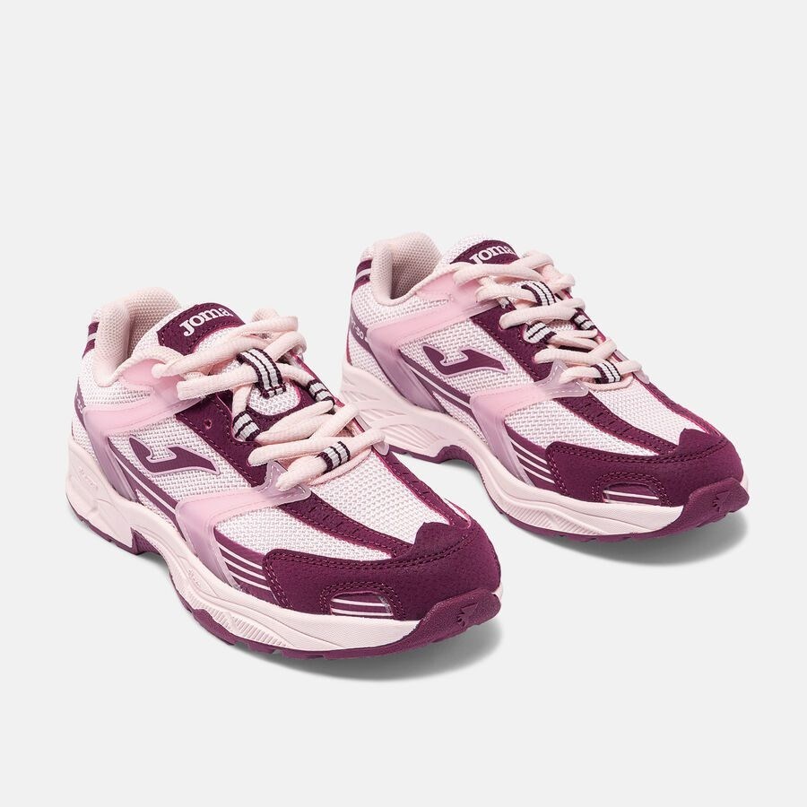 Joma JRT50S2619 RT-50 Jr Kız Çocuk Günlük Spor Ayakkabısı - Bordo/Pembe