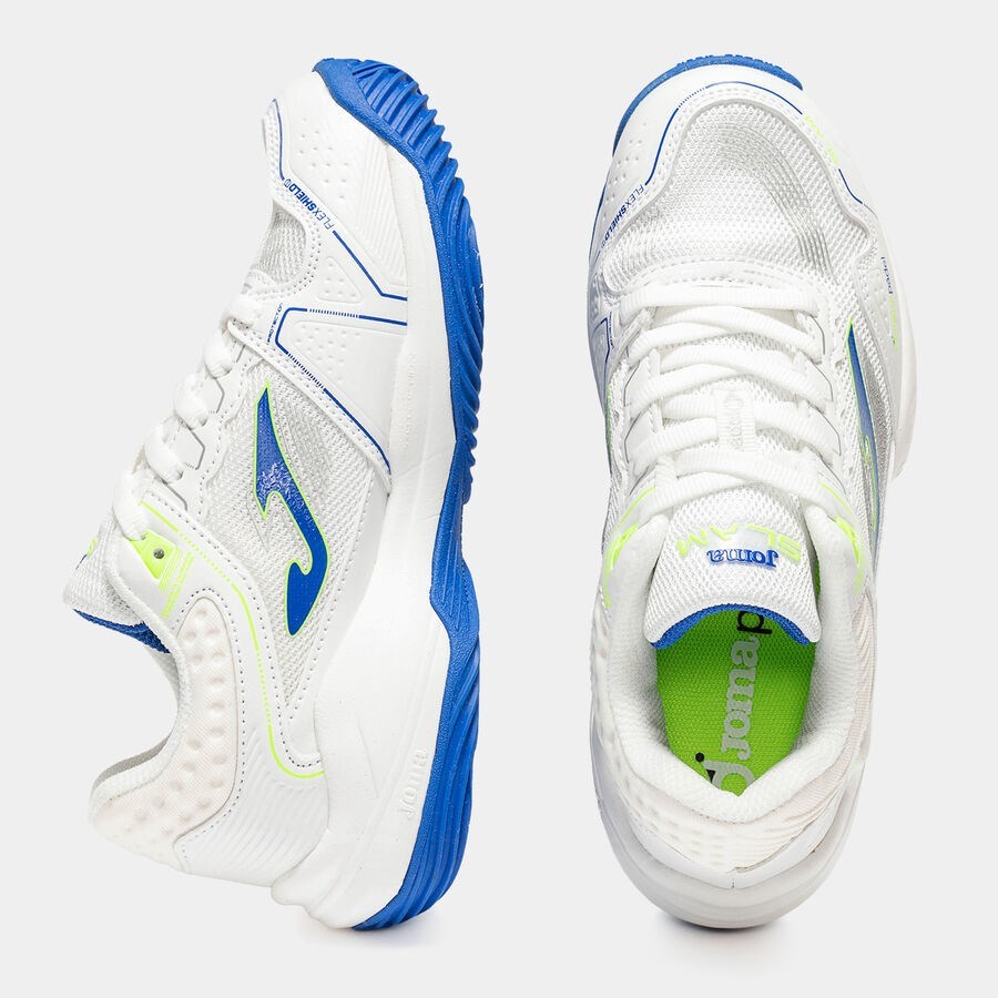 Joma JSLAMS2602OM Slam Jr Tenis ve Padel Ayakkabısı Çocuk - Beyaz/Mavi