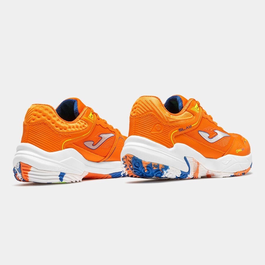 Joma JSLAMS2608OM Slam Jr Tenis ve Padel Ayakkabısı Çocuk - Turuncu/Mavi