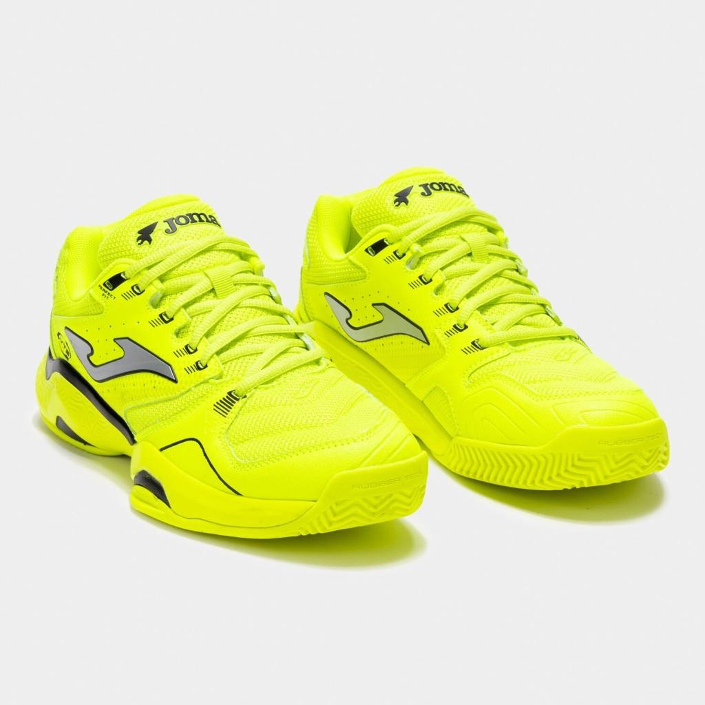 Joma Master Erkek Neon Sarı Toprak Kort Tenis Ayakkabısı TM100S2509C