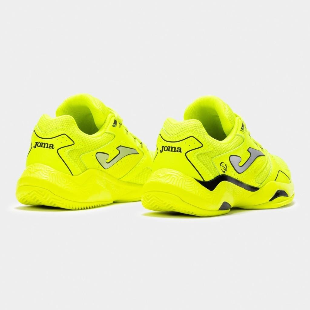 Joma Master Erkek Neon Sarı Toprak Kort Tenis Ayakkabısı TM100S2509C