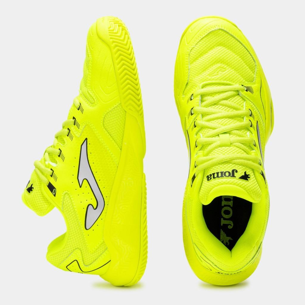 Joma Master Erkek Neon Sarı Toprak Kort Tenis Ayakkabısı TM100S2509C