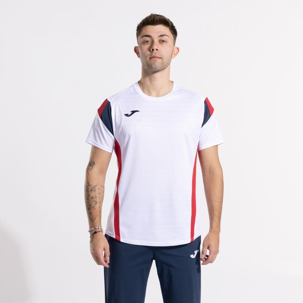 Joma Montreal 104202.206 Erkek Beyaz Kırmızı Tişört